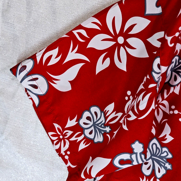 Reliq Industries Men's Tropical Hawaiian Style Button Up Shirt Size Medium NWOT - Picture 6 of 7